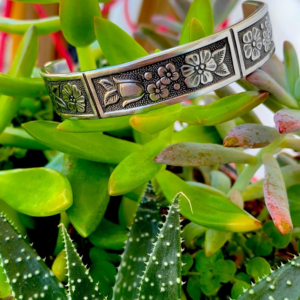 Vintage spoon cuff bracelet